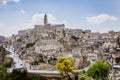 View of the sassi of Matera, Italy Royalty Free Stock Photo