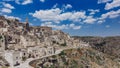 View of the sassi of Matera, Italy Royalty Free Stock Photo