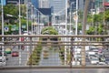 View of Sathon Canal from Chong Nonsi Bridge