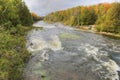 View of Sauble Falls in Ontario, Canada