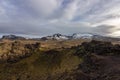 The Saxholl Crater in Iceland Royalty Free Stock Photo