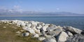 View of Sayram Lake