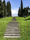 View of a scalator in the south of Italy