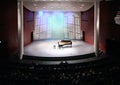 View of scene in concert hall Royalty Free Stock Photo