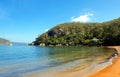 View of the scenic landscape of the Palm beach in Sydney, Australia