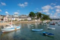 View of the scenic port of Sainte Marine in FinistÃÂ¨re, Brittany France