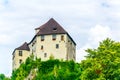 View of the schattenburg castle in Feldkirch, Austria....IMAGE