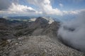 View from Scheichenspitze, Ramsauer ferrata, Austria Royalty Free Stock Photo