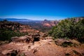 View from Schnebly Hill Road in Sedona, Arizona Royalty Free Stock Photo