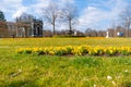 View in Schonbrunn Palace park. Outdoor photography. Vienna. Wien. Austria. Royalty Free Stock Photo