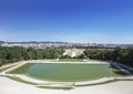 View on Schonbrunn Palace and Park. Vienna Royalty Free Stock Photo
