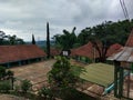 view of schools in Indonesia, SMP 3 Paseh Royalty Free Stock Photo