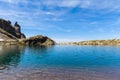 Stunning View of Schottensee lake near Pizol Royalty Free Stock Photo