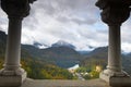 View of Schwangau from Neuschwanstein Royalty Free Stock Photo