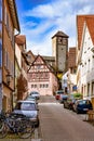 View of the SchÃÂ¼ttelturm Tower in  Rottenburg am Neckar near TÃÂ¼bingen Royalty Free Stock Photo