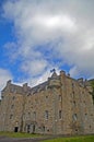View of the scottish castle Royalty Free Stock Photo