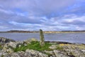 View from  Scottish Hebridean Tidal Island Royalty Free Stock Photo