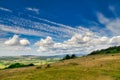 A view from Scout Scar across the English lake District.