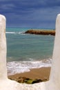 View of Sea, Asilah, Morocco Royalty Free Stock Photo