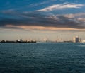 View of the sea and boats ,Thessaloniki Port