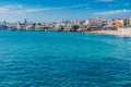 View of the sea in Cascais, Portugal.