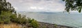 View of the Sea of Galilee, Lake Tiberias, Israel. Royalty Free Stock Photo