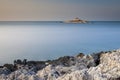 View of sea from the island of Hvar