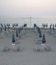 View of the sea landscape of Salerno,South Italy,September 17,2023.