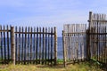 A view on the sea from a philippino village Royalty Free Stock Photo