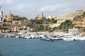 Mgarr Harbour, main port of Gozo, Malta