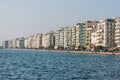 View of the coastline city Thessaloniki Greece