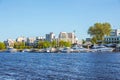 View of the Sea yacht club, St.- Petersburg, Russia Royalty Free Stock Photo