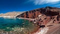 Red beach. Santorini island, Greece Royalty Free Stock Photo