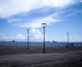 View of the seafront, Mediterranean Sea, Cyprus