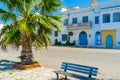 The view from seaside promenade, Mahdia, Tunisia Royalty Free Stock Photo