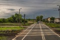 View from seasonal summer night train from Bohumin to Leba and Hel in Poland