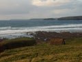 A View of the Seaweed Hut at Freshwater West