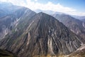 the second deepest canyon in the world: The ApurÃÂ­mac Canyon with 4,691 mts, ApurÃÂ­mac Cuzco.peru Royalty Free Stock Photo