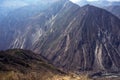 the second deepest canyon in the world: The ApurÃÂ­mac Canyon with 4,691 mts, ApurÃÂ­mac Cuzco.peru Royalty Free Stock Photo