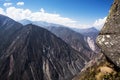the second deepest canyon in the world: The ApuriÂ­mac Canyon with 4,691 mts, ApurÃÂ­mac Cuzco.peru Royalty Free Stock Photo