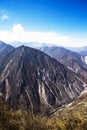 , the second deepest canyon in the world: The ApurÃÂ­mac Canyon with 4,691 mts, ApurÃÂ­mac Cuzco.peru Royalty Free Stock Photo