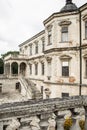 View from second floor of ancient castle Royalty Free Stock Photo