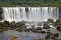 View of a section of the Iguazu Falls, from the Brazil side