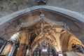 Sedlec ossuary interior Royalty Free Stock Photo