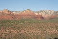 View of Sedona red rocks Royalty Free Stock Photo