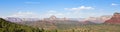 A View of Sedona and the Red Rocks Royalty Free Stock Photo