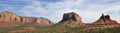 A View of Sedona's Red Rocks Formations