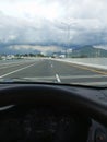 The view seen from the Cisumdawu toll road