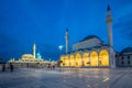 View of Selimiye Mosque and Mevlana Museum in Konya, Turkey