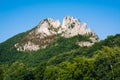 View of Seneca Rocks, in Monongahela National Forest, West Virginia